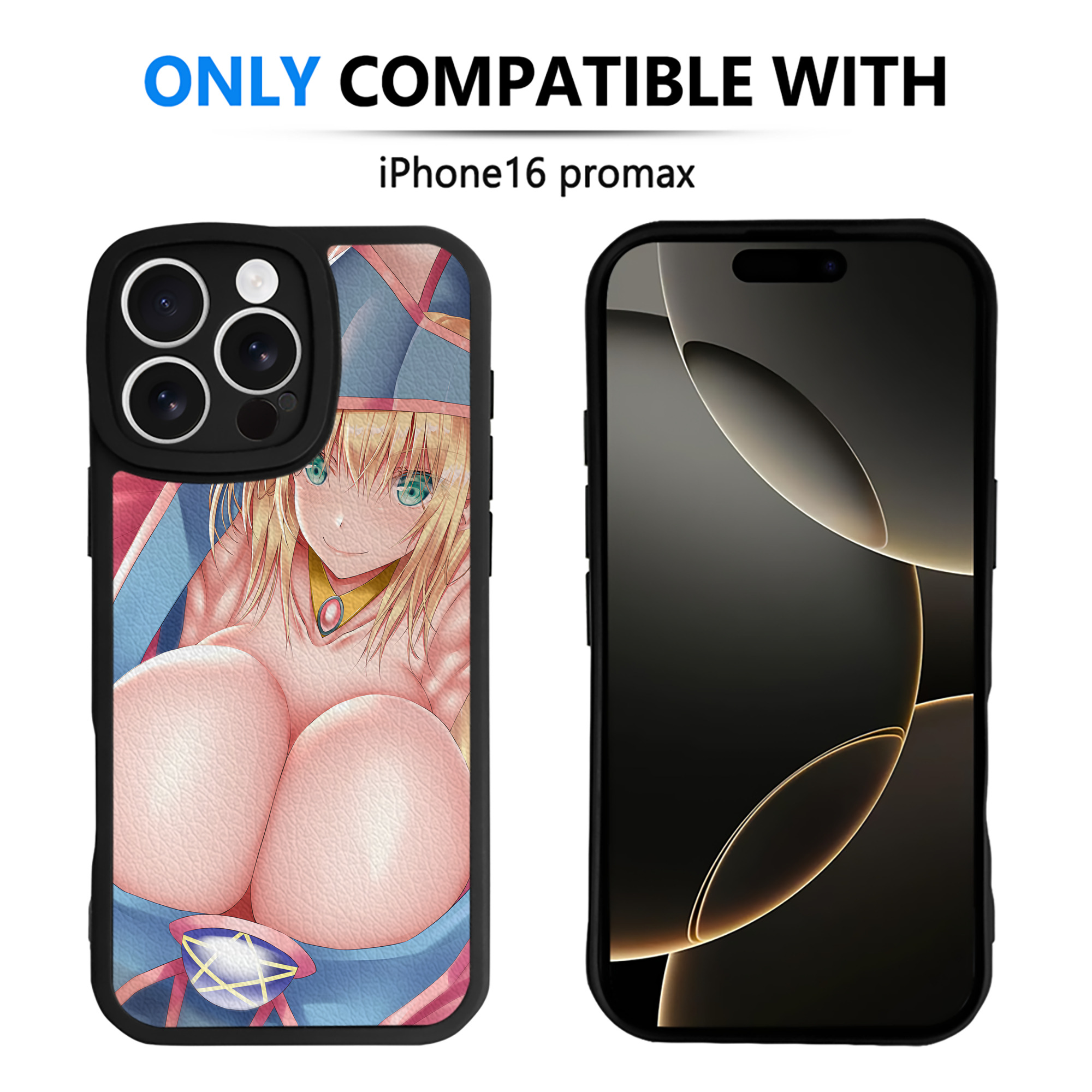 （画像用） 遊☆戯☆王 Yu-Gi-Oh! 【iPhone 16シリーズ対応】シリコンスマホケース（レザー調） 材質：シリコン